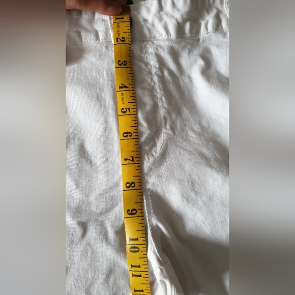 Jules & James White Capri Jeans. - Picture 6 of 6